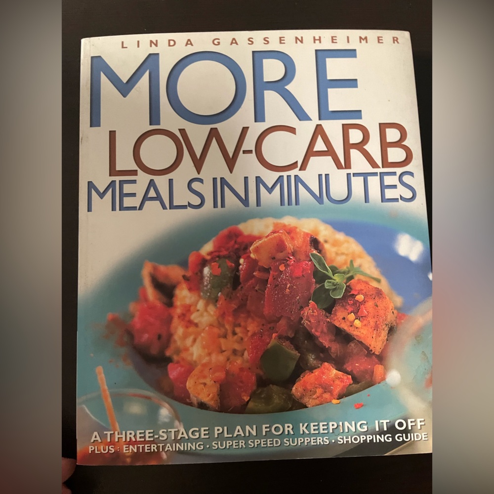 MORE Low-Carb Meals In Minutes Cookbook Recipes.
